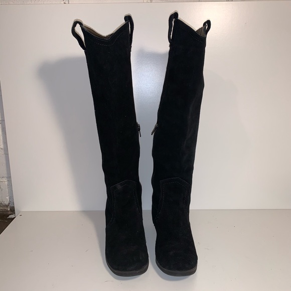 Black knee high boots - Picture 3 of 5